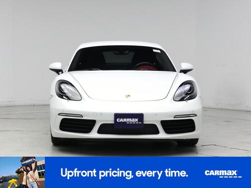 White 2017 Porsche 718 Cayman