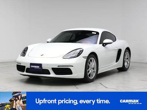 White 2017 Porsche 718 Cayman