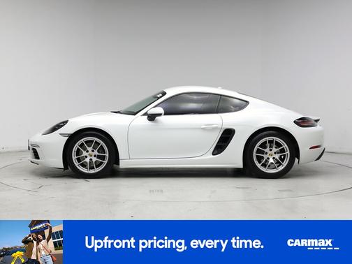 White 2017 Porsche 718 Cayman