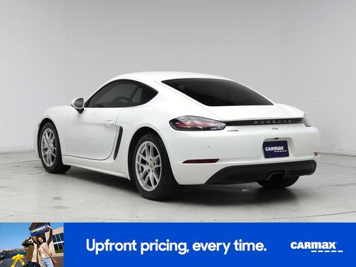 White 2017 Porsche 718 Cayman