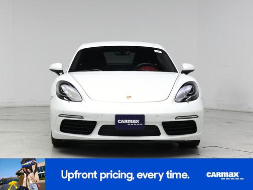 White 2017 Porsche 718 Cayman