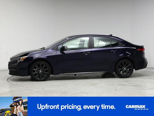 Blue 2023 Toyota Corolla XSE