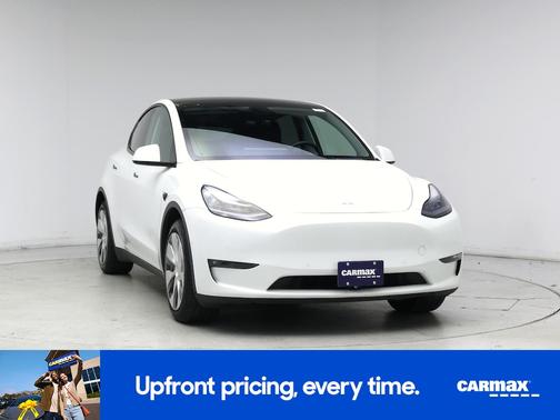 White 2021 Tesla Model Y Long Range