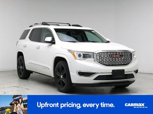 White 2017 GMC Acadia Denali