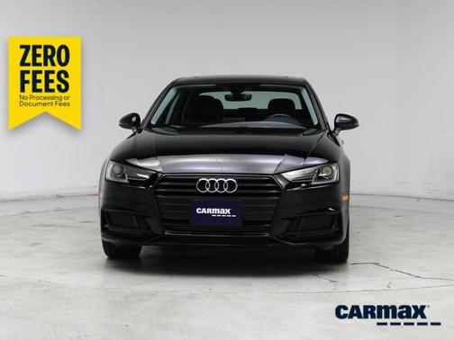 Black 2019 Audi A4 Titanium Premium