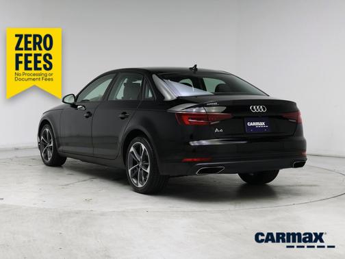 Black 2019 Audi A4 Titanium Premium