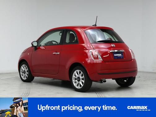 Red 2017 FIAT 500 Pop