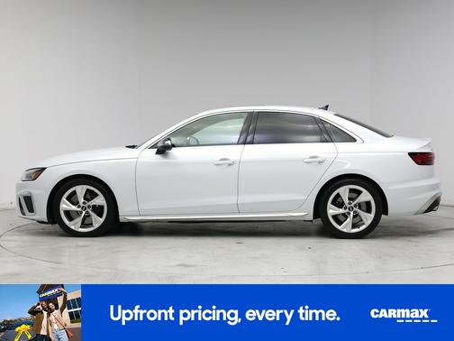 White 2022 Audi S4 Premium Plus
