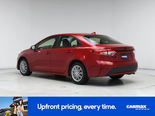 Red 2021 Toyota Corolla LE