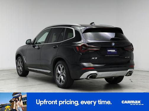 Black 2023 BMW X3 XDrive30i