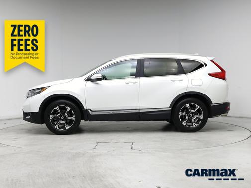 White 2019 Honda CR-V Touring