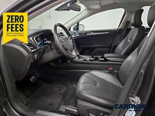 Gray 2016 Ford Fusion Hybrid Titanium