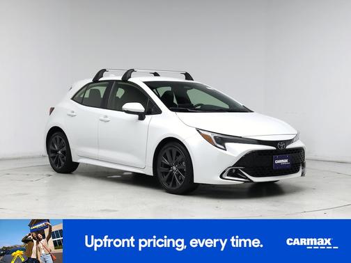 White 2023 Toyota Corolla Hatchback XSE