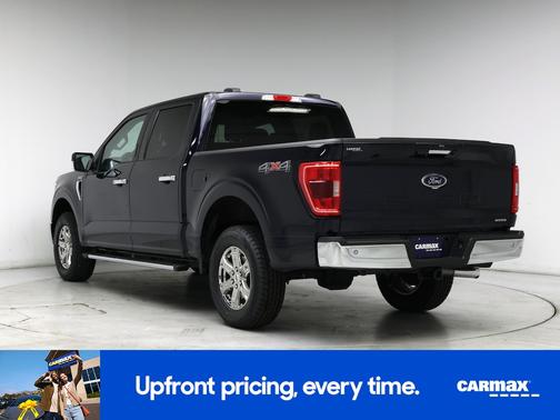 Blue 2021 Ford F-150 XLT