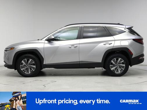 Silver 2024 Hyundai TUCSON Hybrid Blue