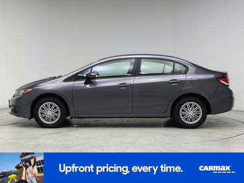 Gray 2015 Honda Civic LX