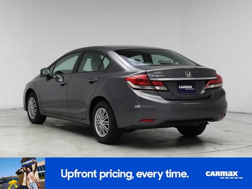 Gray 2015 Honda Civic LX