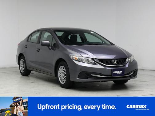Gray 2015 Honda Civic LX