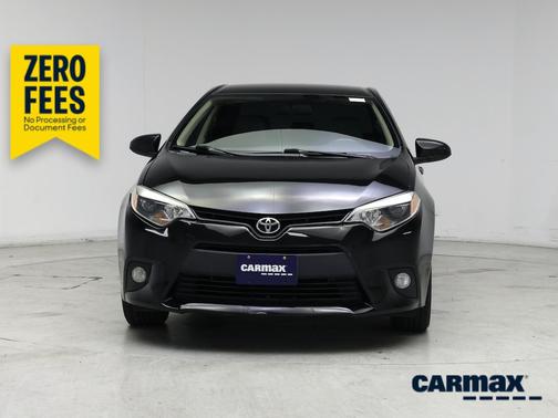 Black 2014 Toyota Corolla LE
