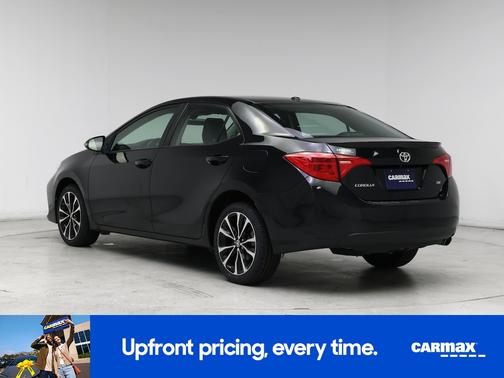 Black 2017 Toyota Corolla SE