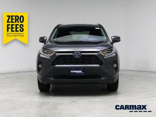 Gray 2021 Toyota RAV4 Hybrid XLE