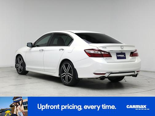 White 2017 Honda Accord Sport