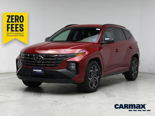 Red 2022 Hyundai TUCSON N Line