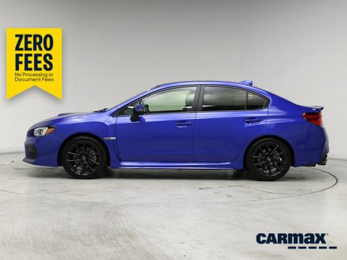Blue 2021 Subaru WRX Limited