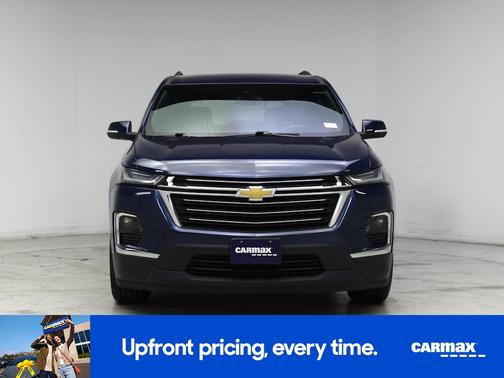 Blue 2022 Chevrolet Traverse LT Cloth