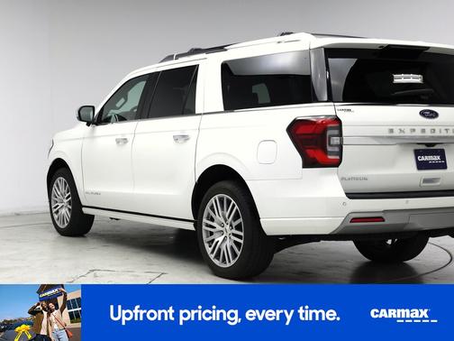 White 2022 Ford Expedition Max Platinum