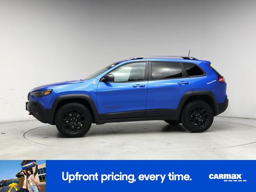 Blue 2020 Jeep Cherokee Trailhawk