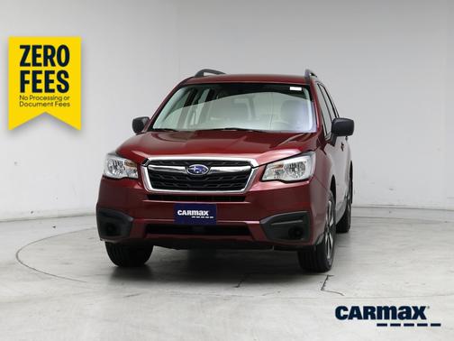 Red 2017 Subaru Forester 2.5I