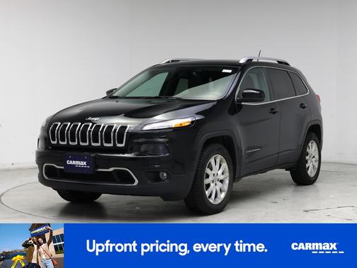 Blue 2015 Jeep Cherokee Limited