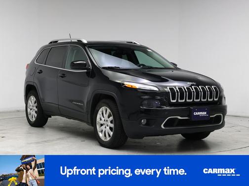 Blue 2015 Jeep Cherokee Limited