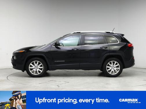 Blue 2015 Jeep Cherokee Limited