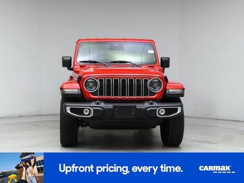 Red 2025 Jeep Wrangler 4xe Sahara