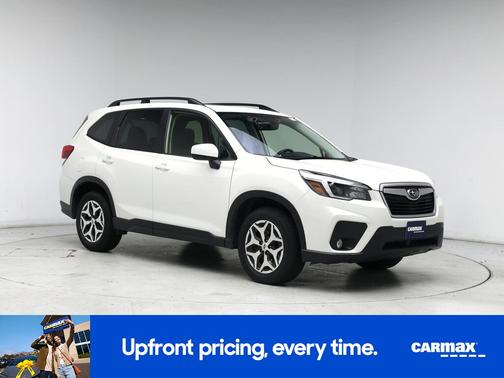 White 2021 Subaru Forester Premium