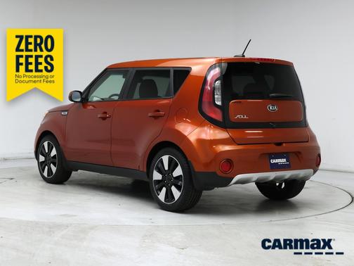 Orange 2018 Kia Soul +