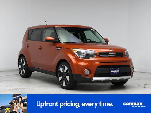 Orange 2018 Kia Soul +
