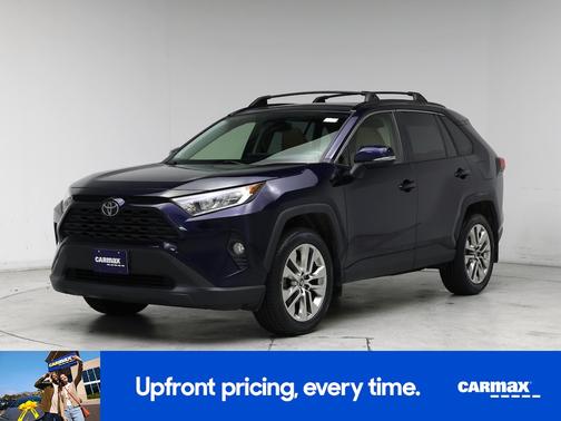 Blue 2019 Toyota RAV4 XLE Premium