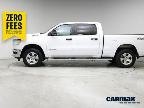 White 2023 RAM 1500 Bighorn