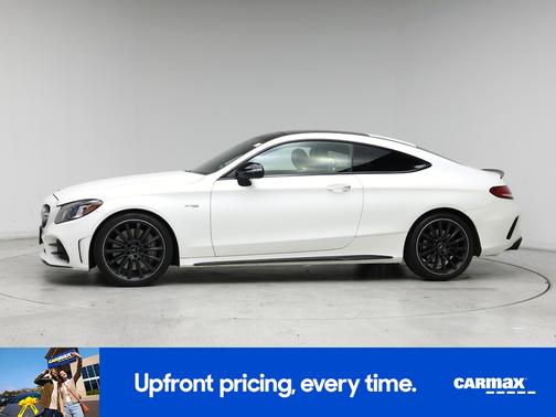 White 2020 Mercedes-Benz AMG C 43