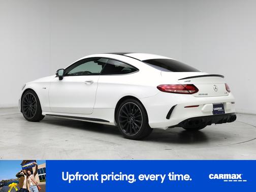 White 2020 Mercedes-Benz AMG C 43