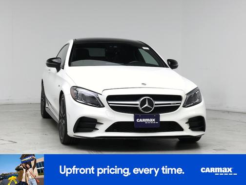 White 2020 Mercedes-Benz AMG C 43