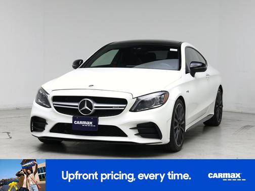 White 2020 Mercedes-Benz AMG C 43