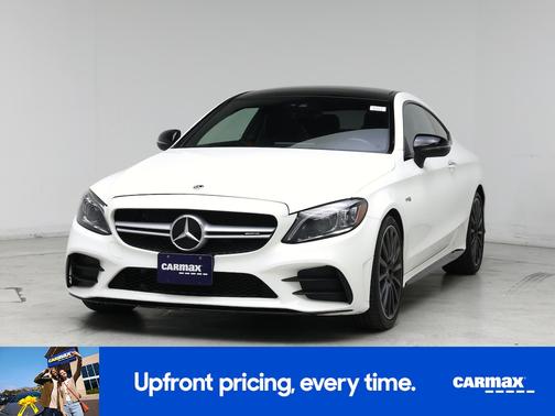 White 2020 Mercedes-Benz AMG C 43