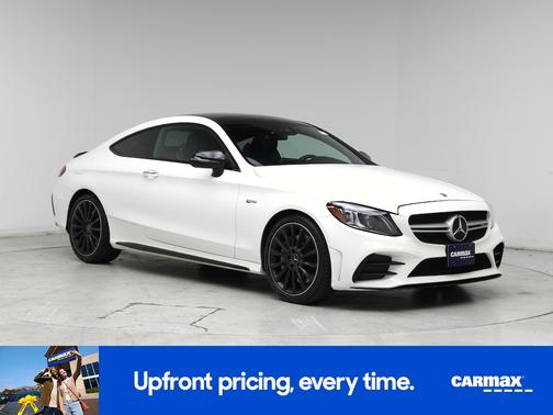 White 2020 Mercedes-Benz AMG C 43