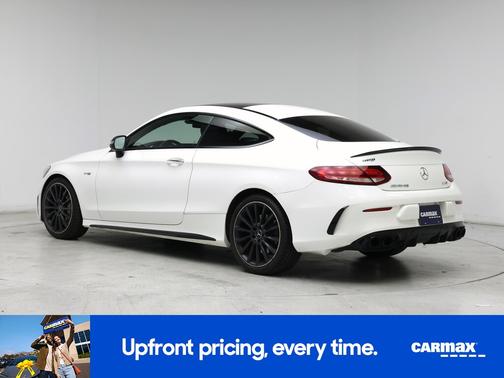 White 2020 Mercedes-Benz AMG C 43