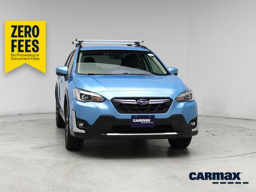 Blue 2021 Subaru Crosstrek Hybrid