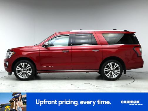 Red 2020 Ford Expedition Max Platinum